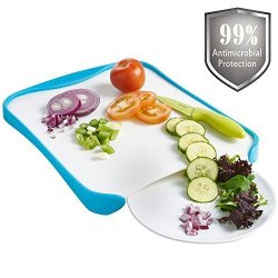 Vonshef Chop To Plate Antimicrobial Chopping Board