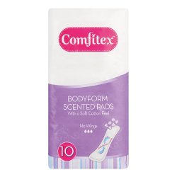 Comfitex Body Form Deo Sanitary Pads 8S Pack