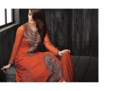 Indian Pakistani Fancy Dress Summer Collection Unstiched