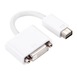 Silulo Online Store MINI Dvi To Dvi 24+1 Adapter For Macbook White