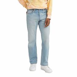 Levi's Men's 501 Original Fit Jeans Thunder Moon Rocks-light Indigo 34W X 32L