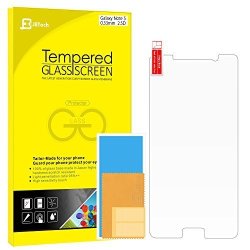 Galaxy Note 5 Screen Protector Jetech Tempered Glass Screen Protector Film For Samsung Galaxy Note 5
