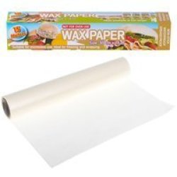 Disposable Roll Wax Paper 3 Pack 30CM X 15M