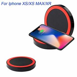 Iphone XS Wireless Charger Lovewe Portable Ultra-thin Qi Wireless Charger Power Charging Pad For Iphone Xs xs Max x Compatible For Samsung Galaxy Note 9 Iphone