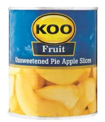 - Unsweetened Pie Apple Slices 2.84KG