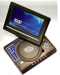 9.8 Inch Lcd Portable Evd Dvd with Tv Player 3d card reader usb Game.