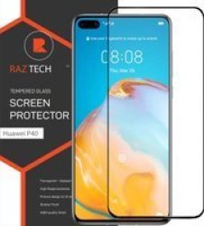 Full Cover Tempered Glass For Huawei P40 Pro ELS-AN00 - Black