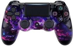 PS4 Custom Un-modded Controller Exclusive Unique Designs - Multiple Designs Available CUH-ZCT2U Uv Magma