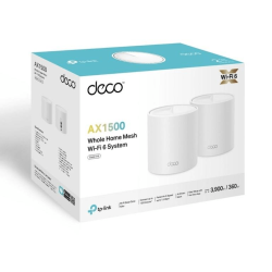 TP-link Deco X10 2-PACK AX1500 Whole Home Mesh Wi-fi 6 System