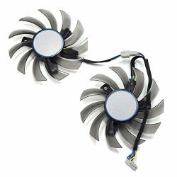 Inrobert 75MM FD7010H12S Video Card Fan Replacement For Asus Dual GTX 1050 Rx 460 Graphic Card