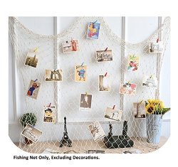 Deals On Huanxun Mediterranean Decorative Nautical Fish Net