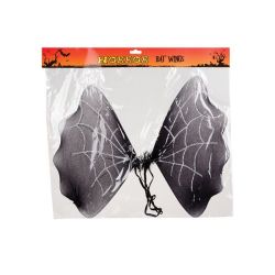 Bat Wings - Halloween Decorations - Web - Black - Single - 5 Pack