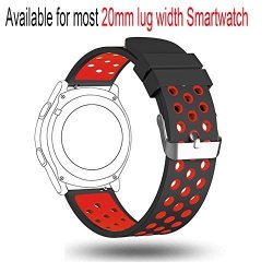 Budesi 20MM Smart Watch Band Bracelet Strap For Samsung Gear S2 Classic SM-R732 SM-R735 Moto 360 2 42MM Men Pebble Time Round 20MM Bradley Timepiece