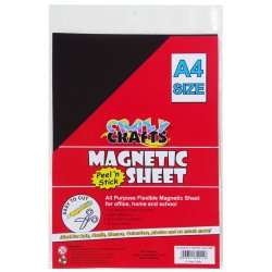 A4 Magnetic Sheet Peel N' Stick