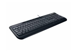 Microsoft Wired Desktop 600 Keyboard And Mouse Combo USB Black