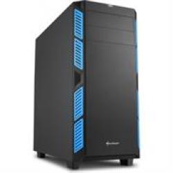 Sharkoon AI7000 Gaming ATX Tower PC Case in Blue