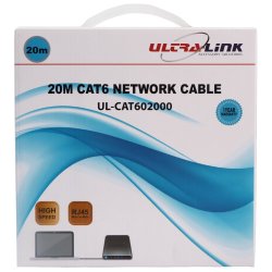 Ultralink CAT6E Network Cable - 20M Network Cable UL-CAT602000