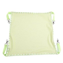 Gilroy Pet Mesh Hammock Mat Bed Hanging On Cage Chair For Cats Rabbit Puppy Ferret - Green L
