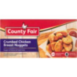 County Fair Frozen Crumbed Chicken Breast Nuggets 400G