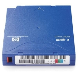 HP Lto-1 Ultrium 200 Gb Data Cartridge C7971a