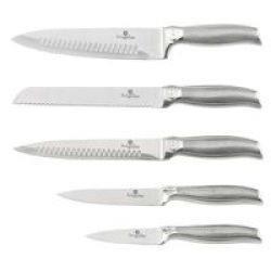 Berlinger Haus 6-PIECE Stainless Steel Knife Set -carbon