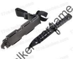 Plastic Us Army M9 Bayonet Rubber Knife Use For Game Or Cqb Training