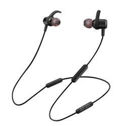Viasa Bluetooth Headphones Wireless Sports Earphones Neckband Headset With MIC For Iphone Black