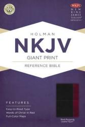 Giant Print Reference Bible-nkjv Large Print Leather Fine Binding Large Type Edition Broadman & Holman Publishers