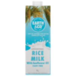 Dairy Free Unsweetened Rice Milk With Sunflower Oil Carton 1L