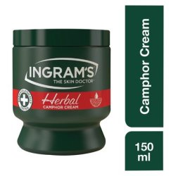 Ingrams Medicated Herbal Camphor Cream 150G