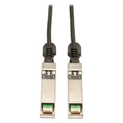 Tripp Lite Sfp+ 10GBASE-CU Passive Twinax Copper Cable Cisco Compatible SFP-H10GB-CU3M Black 3M 10-FT. N280-03M-BK