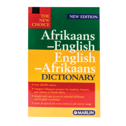 The New Choice Afrikaans english English afrikaans Dictionary