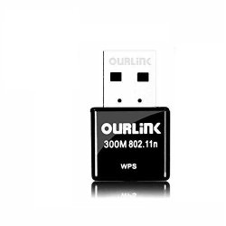 Ourlink 300MBPS MINI USB Adapter Mini-sized Design 802.11N G B MINI Portable USB 2.0 USB Wifi Dongle & Wireless Network Adapter For Laptop Desktop Computer Lan Card