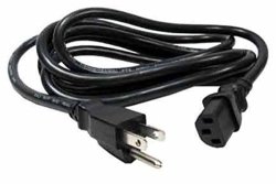 Partscollection 10FT.14AWG 14-GAUGE Power Cord IEC320 C13 To Nema 5-15P