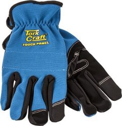 Glove Blue With Pu Palm Size Large Multi Purpose