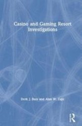 Casino And Gaming Resort Investigations Hardcover