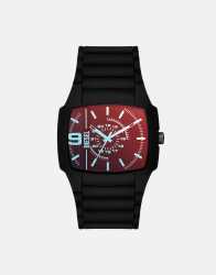 Diesel Cliffhanger 2.0 Black Silicone Watch - One Size Fits All Black