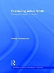 Evaluating Adam Smith