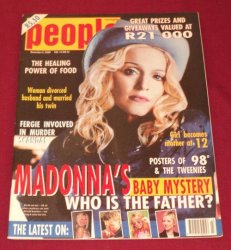 Madonna - People Magazine - 3 November 2000