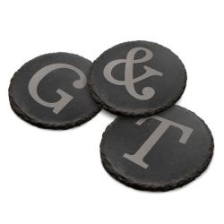 GinSanity - The Gin Collective - G & T Coasters Stone Slate Coasters