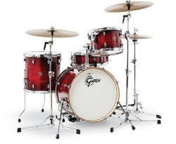 CT1-J484-GCB Catalina Club Series 4PC Acoustic Drum Shell Pack 4 - Gloss Crimson Burst 14 12 14 18 Inch