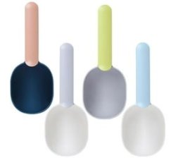 @home Home Multifunctional Serving Scoop Spoon With Sealing Bag Clip Set Of 4
