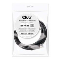 Club 3D Displayport 1.4 HBR3 2M Cable CAC-2068