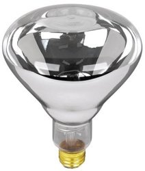 Feit Electric 125R40 1 125W Clear R40 Heat Lamp Bulbs - Quantity 18