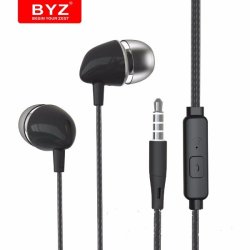 Byz-k98 3.5mm Universal In-ear Sport Heavy Bass Earphone With Mic For Samsung X