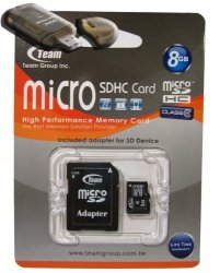 8GB Turbo Class 6 Microsdhc Memory Card. High Speed For Nokia E63 E66 6555 Comes With A Free Sd And USB Adapters. Life Time Warranty