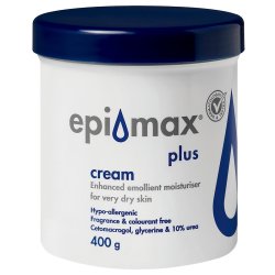 Epimax Plus+ Moisturising Cream + Glycerine 400 G