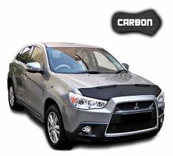 Bra Hood For Mitsubishi Asx Carbon Bonnet Car Front End Cover Nose Mask Stoneguard Protector Tuning