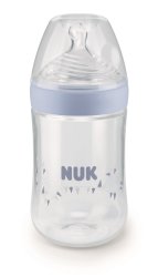 Nuk - Nature Sense 260ML Bottle - Medium Size 1 - Blue