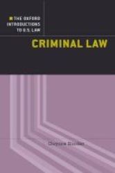 Criminal Law Paperback